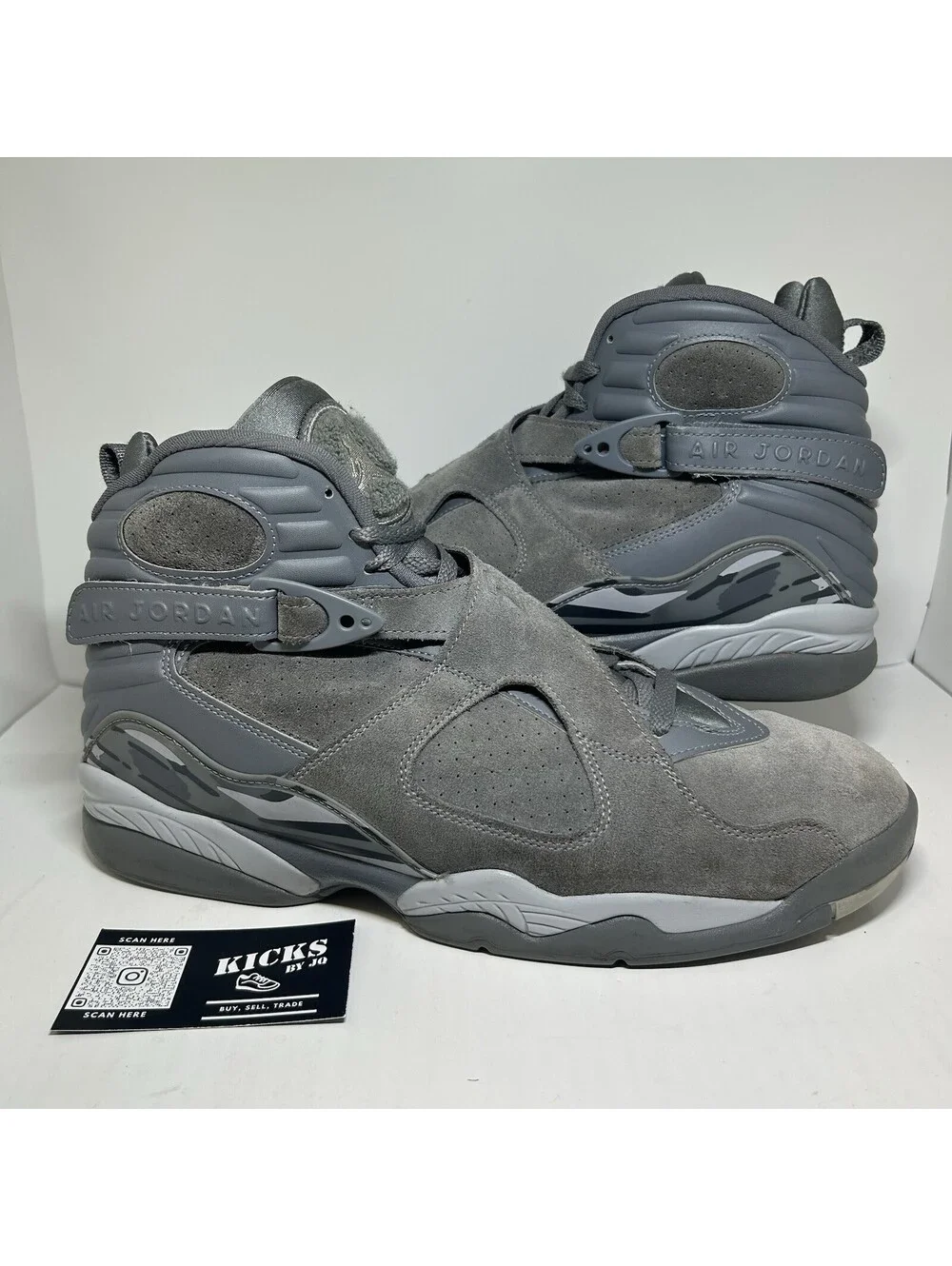 Air Jordan 8 Retro Cool Grey 2017 - Size 13 - (305381-014)